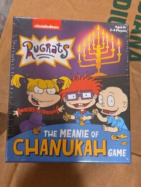 Nickelodeon Rugrats The Meanie of Chanukah Game - Purple & Blue